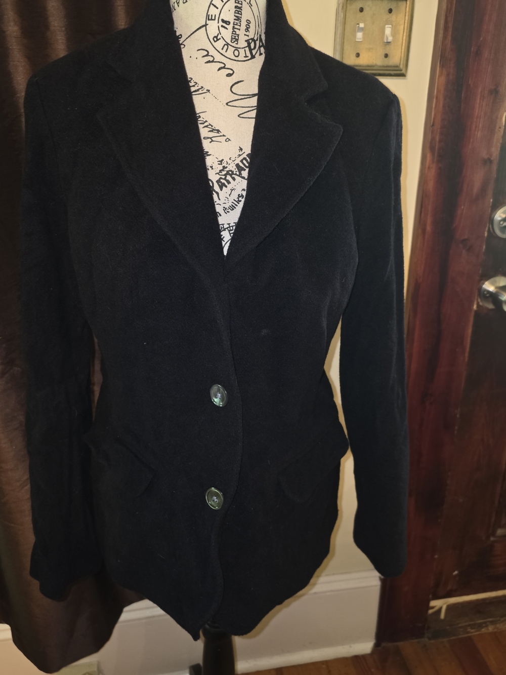 Eddie Bauer Black Women's Tailored Blazer Jacket Medium